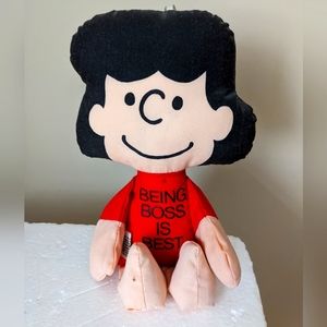 Plush Lucy bean bag doll
